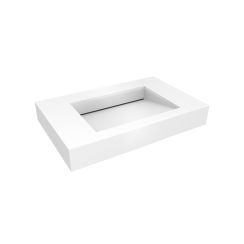 Oltens Stila umývadlo 90x45 cm obdĺžnik klasické umývadlo biela 40002000