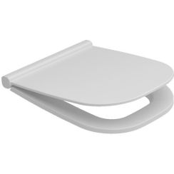 Ceramica Dolomite Alba wc dosky s pomalým sklápaním biela S503341