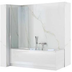 Rea Lagos vaňová zástena 70 cm jednodielny chrómová lesklé/číre sklo REA-W5674