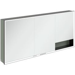 Villeroy & Boch My View+ skrinka 160x16.8x75 cm so zrkadlom čierna-zelená B48116AF