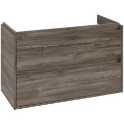 Villeroy & Boch Skyla skrinka 97.2x43.9x59.6 cm závesná kúpeľňová skrinka pod umývadlo dub C79900RK