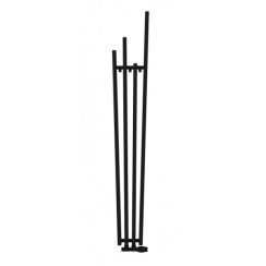 Radox Fan kúpeľňový radiátor dekoratívny 180x28.5 cm čierna RX-FA.002T.1800.285