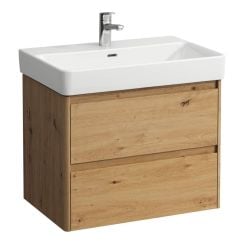 Laufen Base 2.0 skrinka 67x44.5x51.5 cm závesná kúpeľňová skrinka pod umývadlo dub H4112921082671