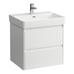 Laufen Base 2.0 skrinka 57x44.5x51.5 cm závesná kúpeľňová skrinka pod umývadlo biela H4112721082611