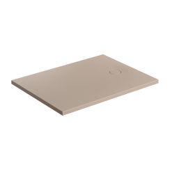 Omnires Aquarock obdĺžniková sprchová vanička + mriežka 120x90 cm béžová AQUAROCK90-120DB
