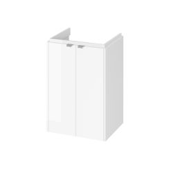 Cersanit Ovida skrinka 49.4x40x70 cm závesná kúpeľňová skrinka pod umývadlo biela S1058-001