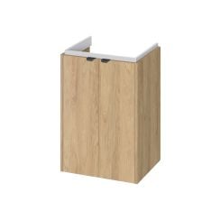 Cersanit Ovida skrinka 49.4x40x70 cm závesná kúpeľňová skrinka pod umývadlo dub S1058-009