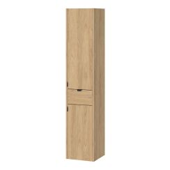 Cersanit Ovida skrinka 30x30x150 cm bočné závesné dub S1058-012