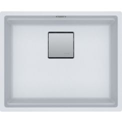 Franke Kanon granitový drez 56x46 cm biela 125.0749.655