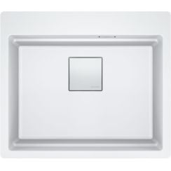 Franke Kanon granitový drez 59x51 cm biela 114.0749.555