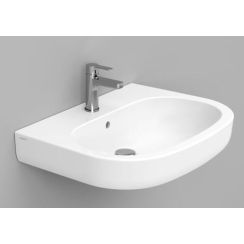 Ceramica Dolomite Mirto umývadlo 68x51 cm oválny klasické umývadlo biela matná D461041