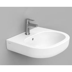 Ceramica Dolomite Mirto umývadlo 55x48 cm oválny klasické umývadlo biela matná D461341