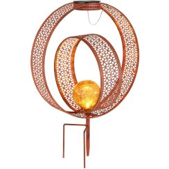 Globo Lighting Solar stojaca solárna lampa 1x0.06 W zlatá 33644R