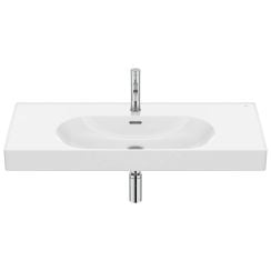 Roca Meridian umývadlo 100x46 cm obdĺžnik klasické umývadlo-umývadlo na nábytok biela A327746S00