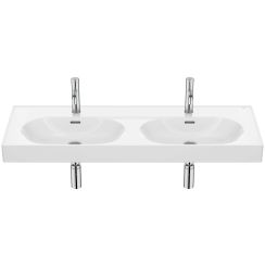 Roca Meridian umývadlo 120x46 cm obdĺžnik klasické umývadlo-umývadlo na nábytok biela A327747S00