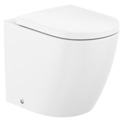 Roca Meridian wc misa stojace bez oplachovacieho kruhu s vírivým splachovaním biela matná A347747620