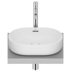 Roca Meridian umývadlo 46x36.5 cm oválny pultové umývadlo biela matná A327748620
