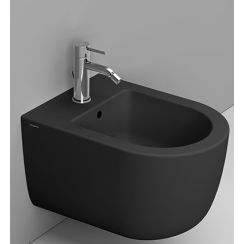 Ceramica Dolomite Mirto Round Short bidet závesné čierna D473681