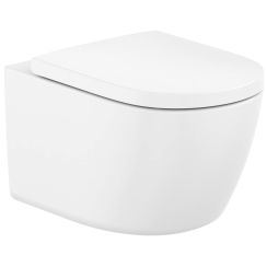 Roca Meridian wc misa závesné bez oplachovacieho kruhu s vírivým splachovaním biela lesklá A346747S00