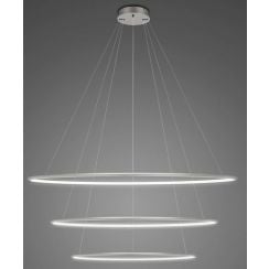 Altavola Design Led Shape závesné svietidlo 1x91 W strieborná LA075/P_100_in_4k_silver_dimm