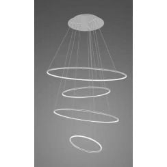 Altavola Design Led Shape závesné svietidlo 1x106 W strieborná LA084/P_100_in_4k_silver_dimm