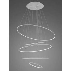 Altavola Design Led Shape závesné svietidlo 1x192 W strieborná LA085/P_150_in_4k_silver_dimm