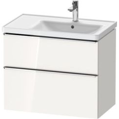 Duravit D-Neo skrinka 78.4x45.2x62.5 cm závesná kúpeľňová skrinka pod umývadlo biela DE4358010220000