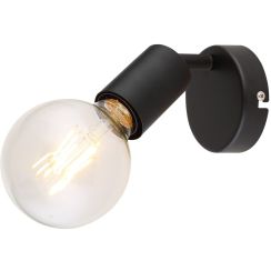 Rabalux Lamar nástenná lampa 1x40 W čierna 3986