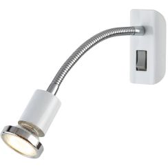 Rabalux Dobra nástenná lampa 1x4.5 W biela 5673