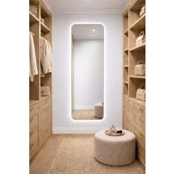Baltica Design Stone Aura zrkadlo 50x155 cm s osvetlením 5904107933252