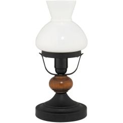 Rabalux Petronel stolová lampa 1x60 W čierna 7072