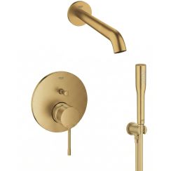 Súprava vaňová/sprchová batéria Grohe Essence 24058GN1, výtoková rúra batérie Grohe Essence 13449GN1, 26658GN0, 27400GN0, 28362GL1