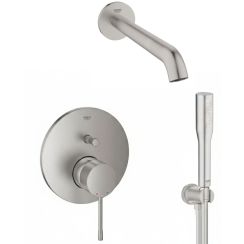Súprava vaňová/sprchová batéria Grohe Essence 24058DC1, výtoková rúra batérie Grohe Essence 13449DC1, 26658DC0, 27400DC0, 28362DC1