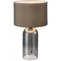 Rabalux Luxin stolová lampa 1x40 W sivá 74048