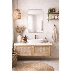 Baltica Design Stone Aura zrkadlo 60x90 cm 5904107933085