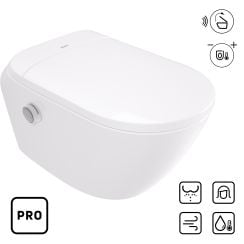 Deante Silia umývacie wc s ovládaním závesná bez splachovacieho kruhu biela CSID6ZPW