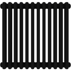 Irsap Tesi 3 ohrievač do miestnosti 56.5x54 cm podłączenie dolné čierna IRS-TES-3056-12-K1 2