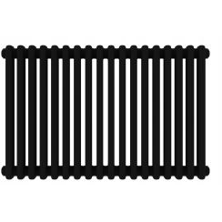 Irsap Tesi 3 ohrievač do miestnosti 56.5x63 cm podłączenie dolné čierna IRS-TES-3056-14-K1-2