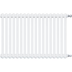 Irsap Tesi 2 ohrievač do miestnosti 56.5x81 cm podłączenie bočné biela IRS-TES-2056-18.BB