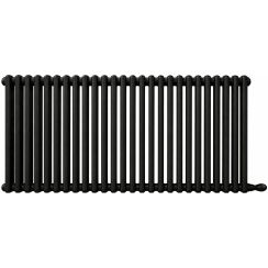 Irsap Tesi 4 ohrievač do miestnosti 56.5x108 cm podłączenie dolné čierna IRS-TES-4056-24-K1-V