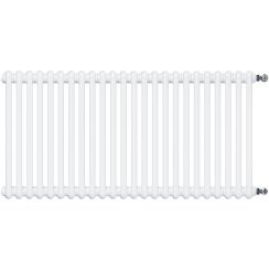 Irsap Tesi 2 ohrievač do miestnosti 56.5x108 cm podłączenie bočné biela IRS-TES-2056-24-B-B