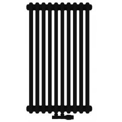 Irsap Tesi 2 ohrievač do miestnosti 90x45 cm podłączenie dolné čierna IRS-TES-2090-10-K1-5