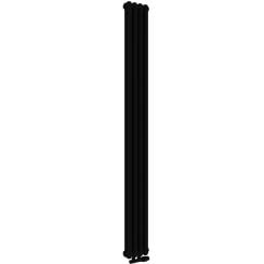 Irsap Tesi 2 ohrievač do miestnosti 180x27 cm podłączenie dolné čierna IRS-TES-2180-06-K1