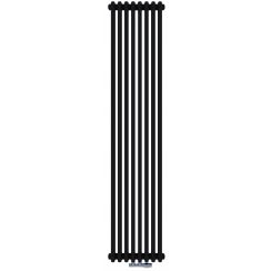 Irsap Tesi 2 ohrievač do miestnosti 180x36 cm podłączenie dolné čierna IRS-TES-2180-08-K1-5