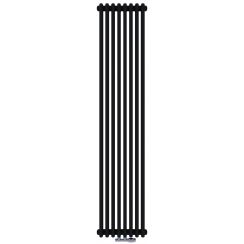 Irsap Tesi 2 ohrievač do miestnosti 200x36 cm podłączenie dolné čierna IRS-TES-2200-08-K1