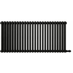 Irsap Tesi 4 ohrievač do miestnosti 56.5x108 cm podłączenie bočné čierna IRS-TES-4056-24-K1-B