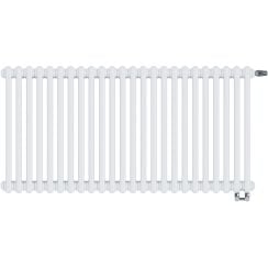 Irsap Tesi 2 ohrievač do miestnosti 56.5x108 cm podłączenie dolné biela IRS-TES-2056-24-B-25