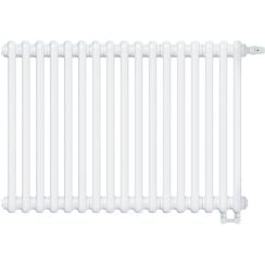 Irsap Tesi 2 ohrievač do miestnosti 60x76.5 cm podłączenie dolné biela IRS-TES-2060-17-B25