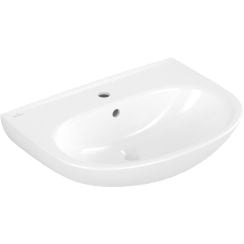 Villeroy & Boch O.Novo umývadlo 60x46 cm polokrúhly klasické umývadlo biela lesklá 4A4060R1