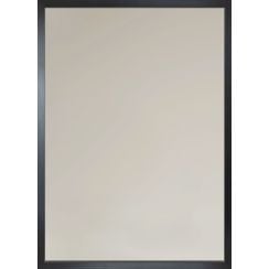 Ars Longa Linea zrkadlo 123x63 cm odĺžnikový čierna LINEA60120-CS